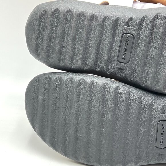 8W 8 WIDE WIDTH Rockport Womens Ridge Sling White Summer Sandals Shoes - Picture 10 of 12